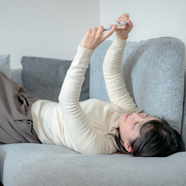 マイペースに探せる